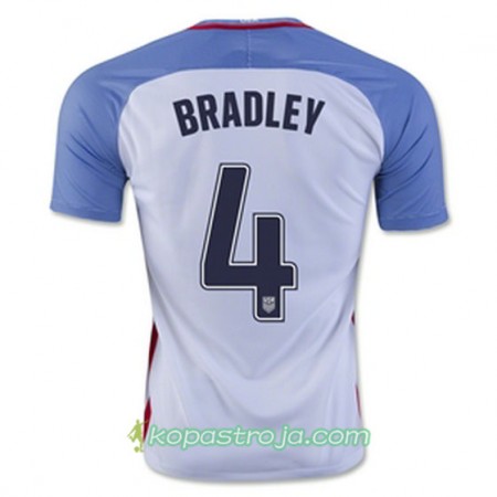 Billiga Fotbollströjor USA Bradley Hemma tröja 2016/17 Kortärmad
