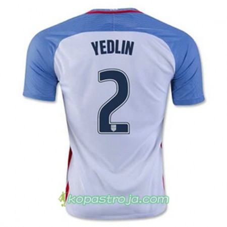 Billiga Fotbollströjor USA YEDLIN Hemma tröja 2016/17 Kortärmad