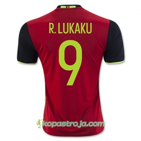 Billiga Fotbollströjor Belgien R LUKAKU Hemma tröja Euro 2016