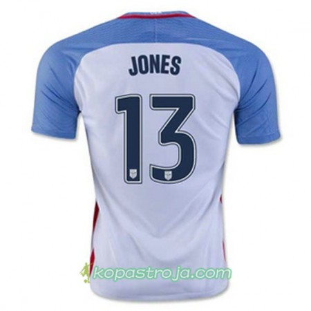 Billiga Fotbollströjor USA JONES Hemma tröja 2016/17 Kortärmad
