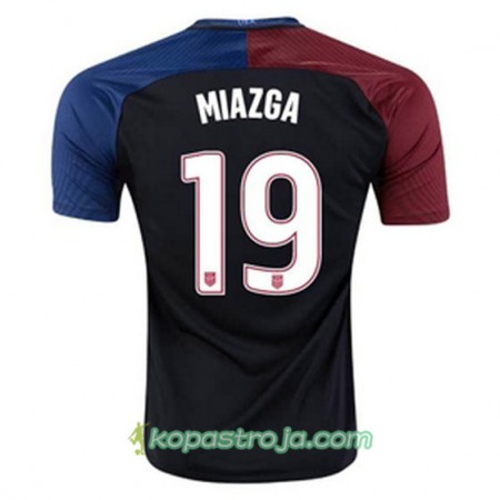 Billiga Fotbollströjor USA MIAZGA Borta tröja 2016/17 Kortärmad