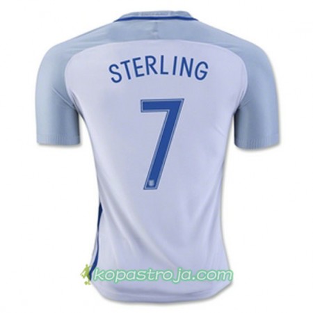 Billiga Fotbollströjor England STERLING Hemma tröja 2016/17 Kortärmad