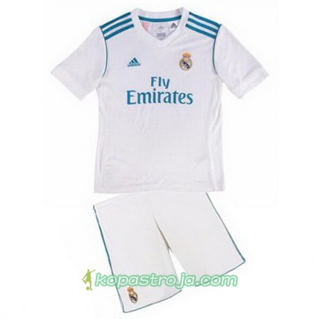Billiga Fotbollströjor Real Madrid Barn Hemma tröja 2017/18 Kortärmad