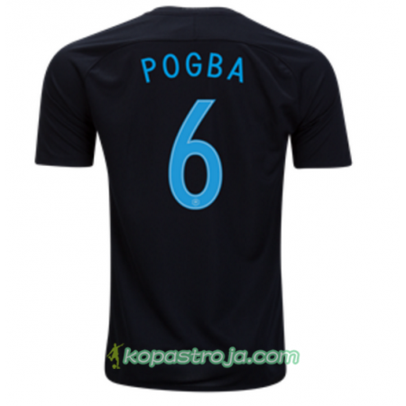 Billiga Fotbollströjor Frankrike POGBA Tredje tröja 2017/18 Kortärmad