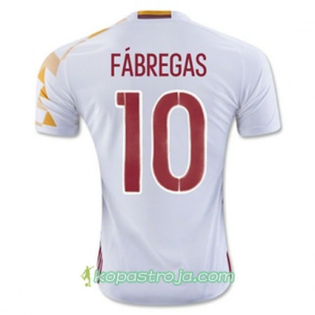 Billiga Fotbollströjor Spanien FABREGAS Borta tröja Euro 2016