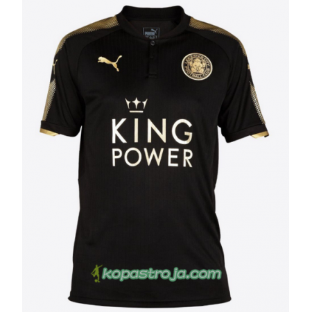 Billiga Fotbollströjor Leicester City Borta tröja 2017/18 Kortärmad