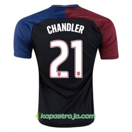 Billiga Fotbollströjor USA CHANDLER Borta tröja 2016/17 Kortärmad