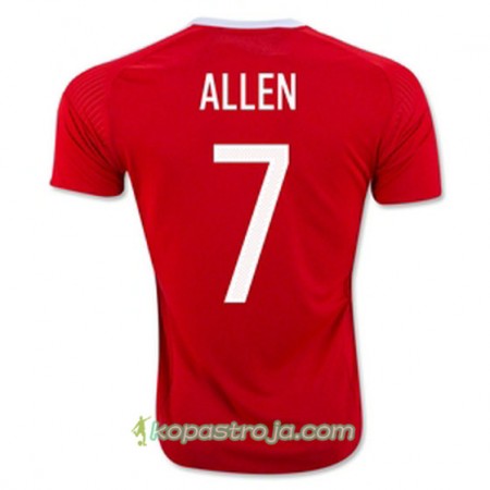 Billiga Fotbollströjor Wales ALLEN Hemma tröja Euro 2016
