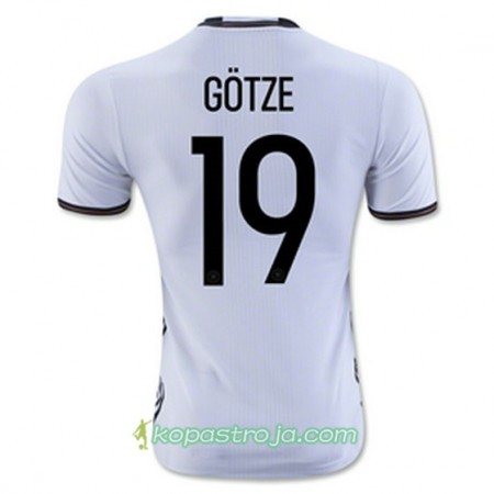 Billiga Fotbollströjor Tyskland GOTZE Hemma tröja Euro 2016