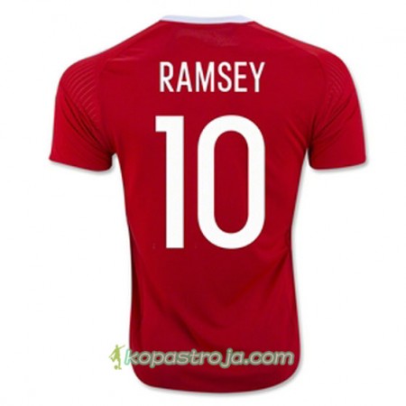 Billiga Fotbollströjor Wales RAMSEY Hemma tröja Euro 2016