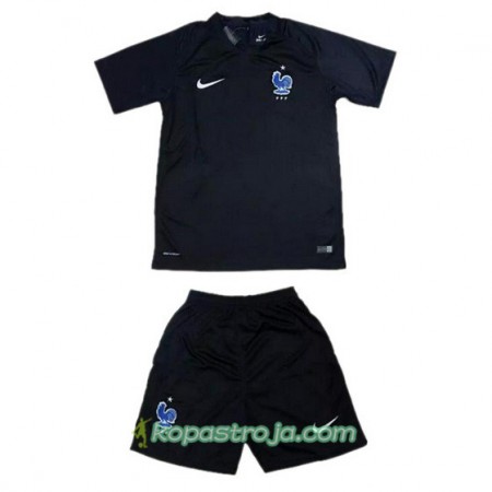 Billiga Fotbollströjor Frankrike Barn Tredje tröja 2017/18 Kortärmad