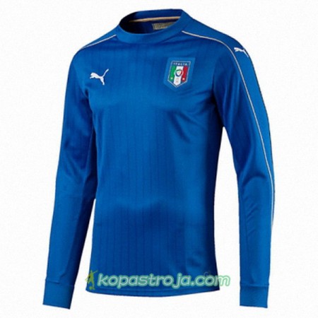Billiga Fotbollströjor Italien Hemma tröja Euro 2016 Långärmad