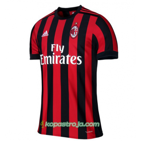 Billiga Fotbollströjor AC Milan Hemma tröja 2017/18 Kortärmad