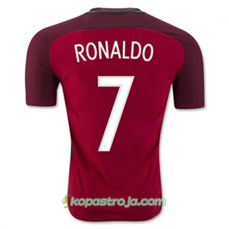Billiga Fotbollströjor Portugal RONALDO Hemma tröja Euro 2016