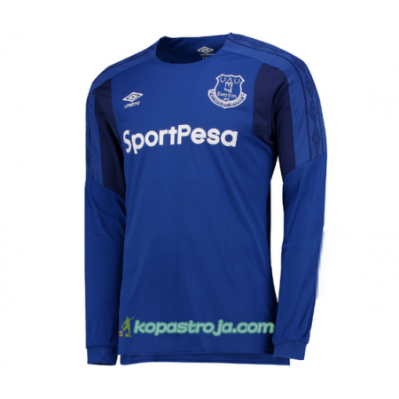 Billiga Fotbollströjor Everton Hemma tröja 2017/18 Långärmad