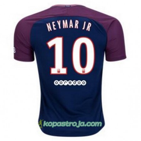 Billiga Fotbollströjor Paris SG Neymar Jr 10 Hemma tröja 2017/18 Kortärmad