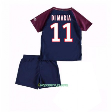 Billiga Fotbollströjor Paris SG Angel Di Maria 11 Barn Hemma tröja 2017/18 Kortärmad