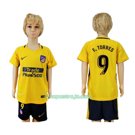 Billiga Fotbollströjor Atlético Madrid  Fernando Torres 9 Barn Borta tröja 2017/18 Kortärmad