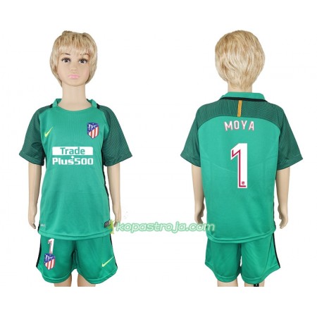 Billiga Fotbollströjor Atlético Madrid  Miguel Angel Moya 1 Målvakt Barn Hemma tröja 2017/18 Kortärmad