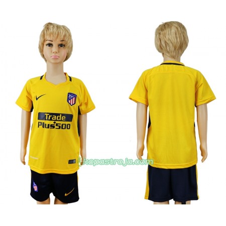 Billiga Fotbollströjor Atlético Madrid  Barn Borta tröja 2017/18 Kortärmad