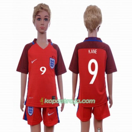 Billiga Fotbollströjor England Harry Kane 9 Barn Borta tröja 2016 Kortärmad
