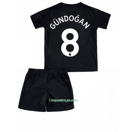 Billiga Fotbollströjor Manchester City Ilkay Gundogan 8 Barn Tredje tröja 2017/18 Kortärmad