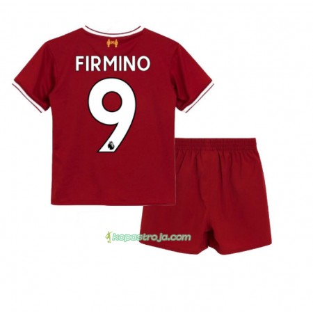 Billiga Fotbollströjor Liverpool Roberto Firmino 9 Barn Hemma tröja 2017/18 Kortärmad