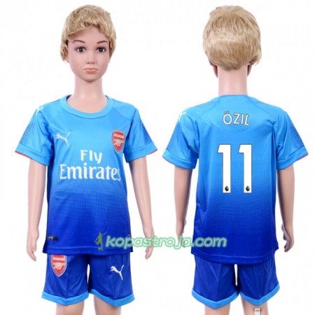 Billiga Fotbollströjor Arsenal Mesut Ozil 11 Barn Borta tröja 2017/18 Kortärmad