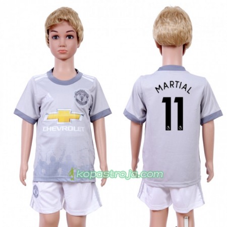Billiga Fotbollströjor Manchester United Anthony Martial 11 Barn Tredje tröja 2017/18 Kortärmad