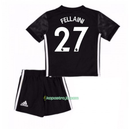 Billiga Fotbollströjor Manchester United Marouane Fellaini 27 Barn Borta tröja 2017/18 Kortärmad
