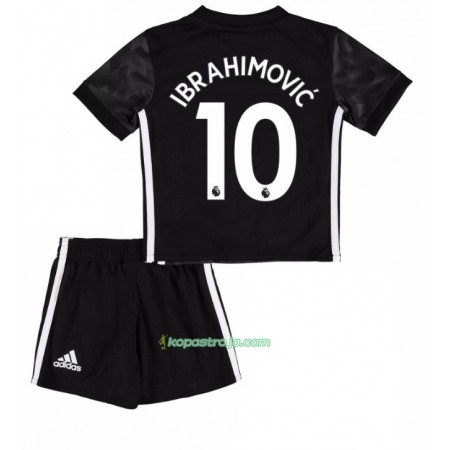 Billiga Fotbollströjor Manchester United Zlatan Ibrahimovic 10 Barn Borta tröja 2017/18 Kortärmad