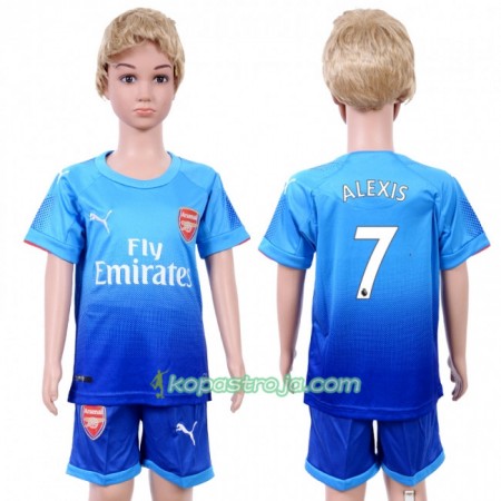 Billiga Fotbollströjor Arsenal Alexis Sanchez 7 Barn Borta tröja 2017/18 Kortärmad