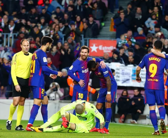 Barcelona hade aldrig besegra den här säsongen