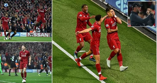 Firmino gjorde skada och firades med det skadade vänstra ögat